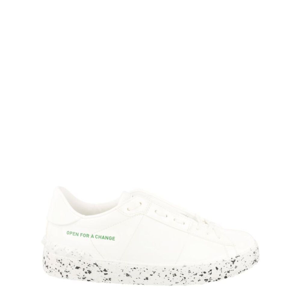 Valentino Open For A Change Low-Top Sneakers White Womens